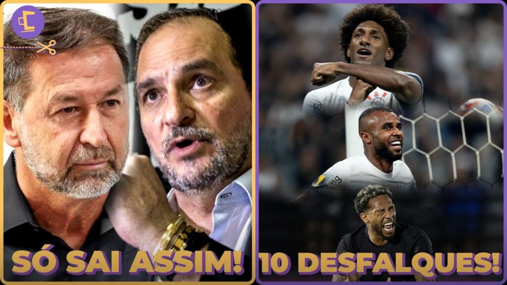 Exclusivo: Tuma só sai se for assim: veja! l Corinthians terá até 10 desfalques