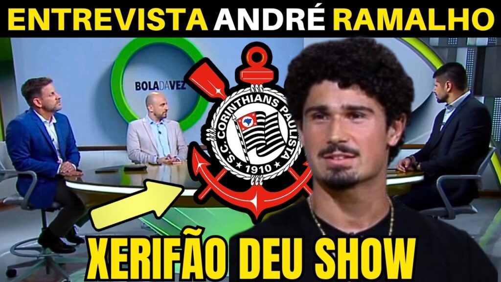 FANTÁSTICO! ANDRÉ RAMALHO FEZ A MELHOR ENTREVISTA DA HISTÓRIA DO PROGRAMA.