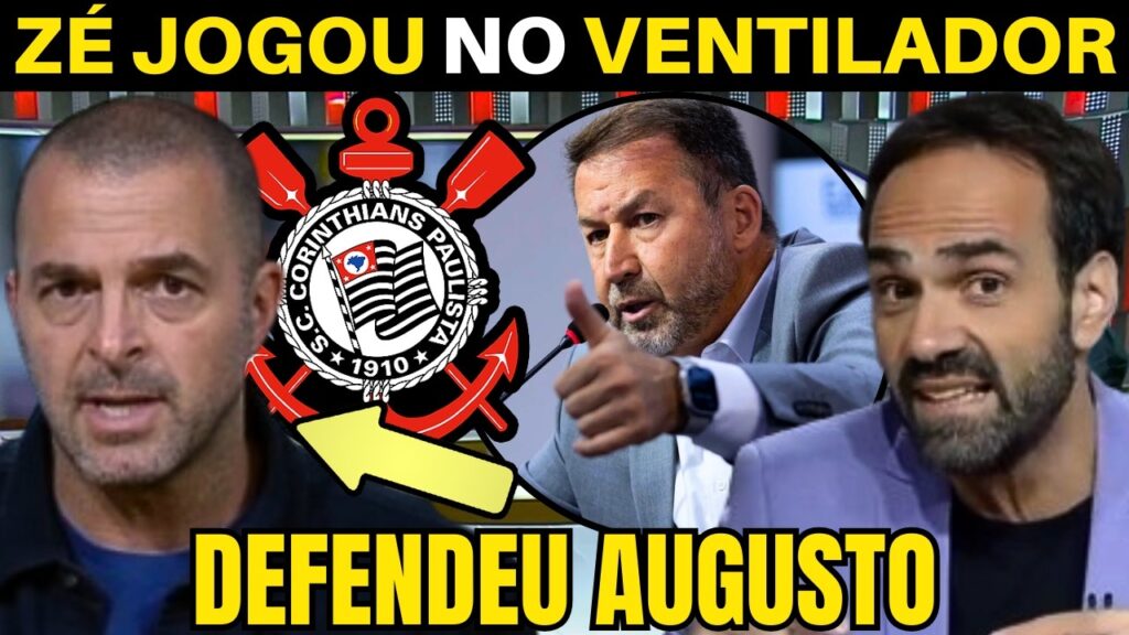 ZÉ ELIAS DISSE O QUE TODO TORCEDOR CORINTIANO GOSTARIA DE FALAR.