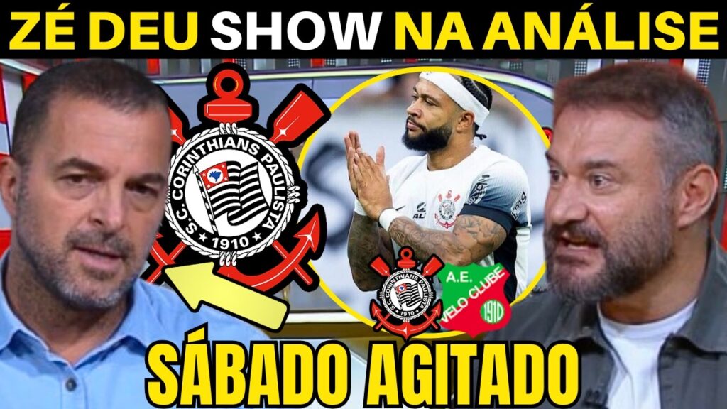 ZÉ ELIAS BRILHOU MAIS UMA VEZ NO COMENTÁRIO DO CORINTHIANS.