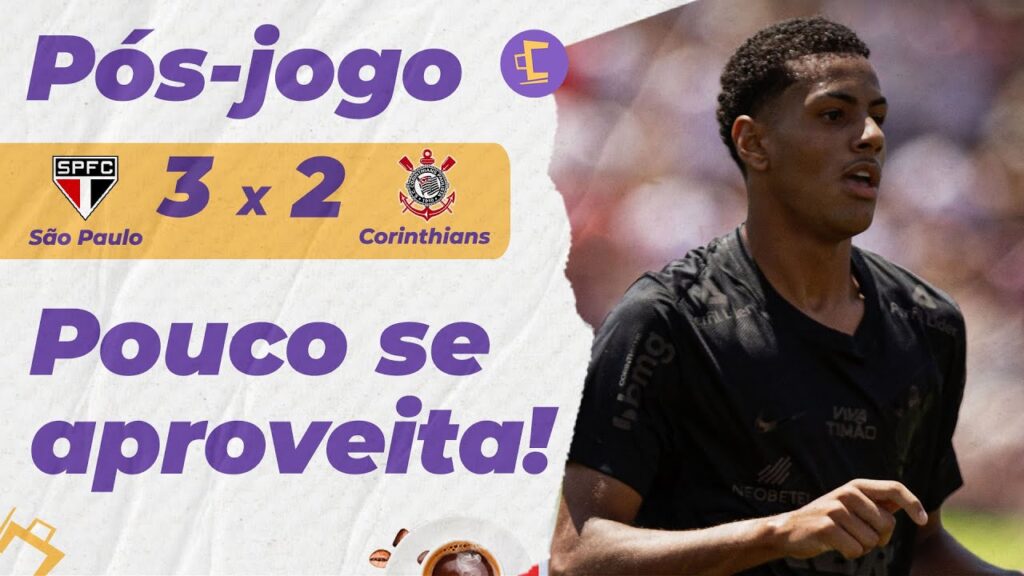 Pós-Jogo: Corinthians toma virada do São Paulo na final da Copinha e perde o título