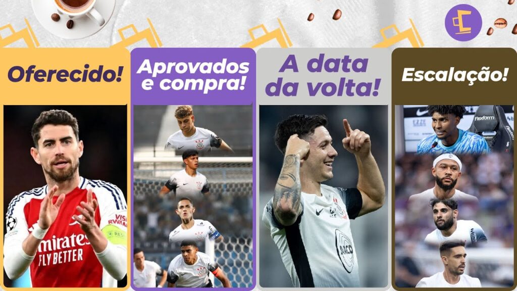 Jorginho é oferecido ao Corinthians l Os promovidos da Copinha l Data da volta de Garro l Escalação