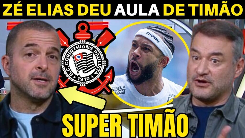 ZÉ ELIAS DEU SHOW NA ANÁLISE DO ELENCO DO CORINTHIANS PARA 2025.