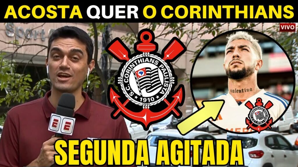 SEGUNDA AGITADA NO TIMÃO! AS ÚLTIMAS INFORMAÇÕES DO CORINTHIANS.