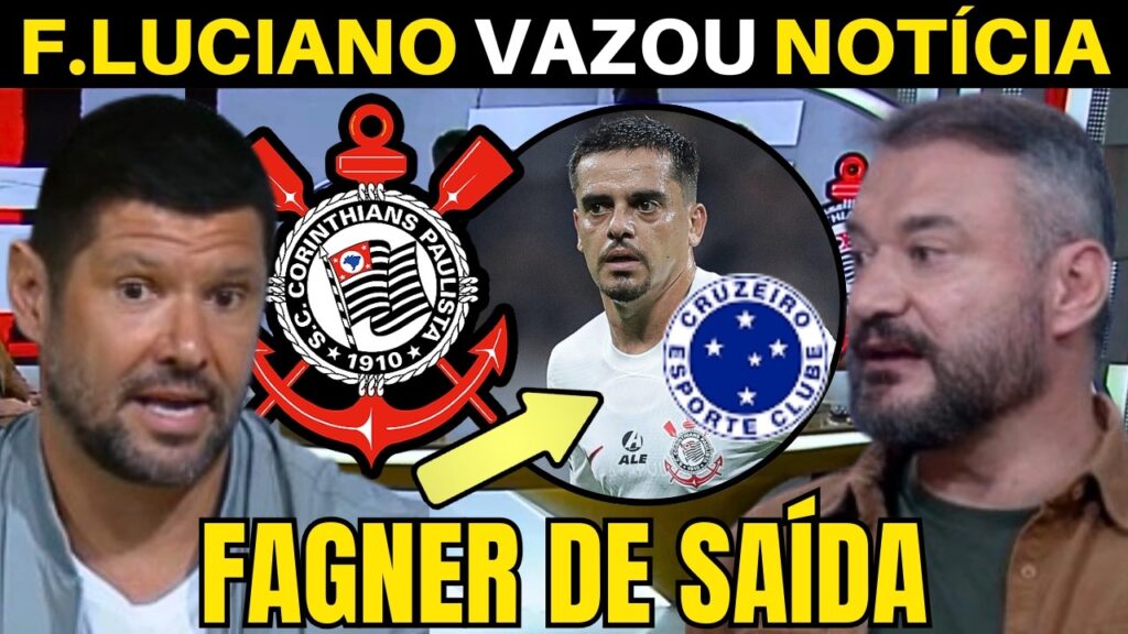 FÁBIO LUCIANO MANDOU O PAPO RETO SOBRE A SAÍDA DO FAGNER PRO CRUZEIRO.