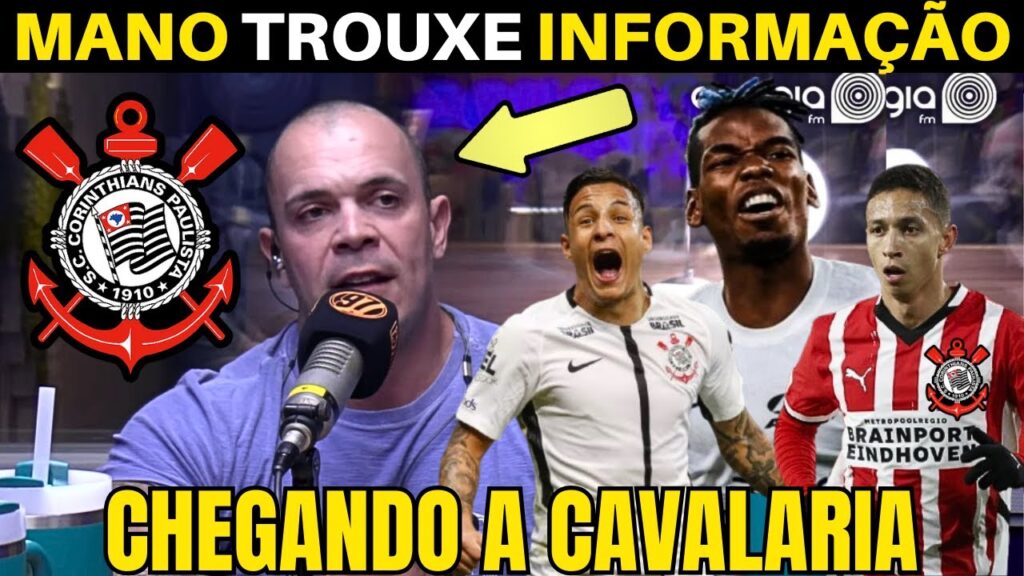 SEGUNDA AGITADA! MANO TROUXE AS ÚLTIMAS INFORMAÇÕES DO CORINTHIANS.