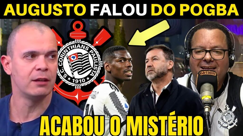 PRESIDENTE DO CORINTHIANS MANDOU O PAPO RETO SOBRE O POGBA.