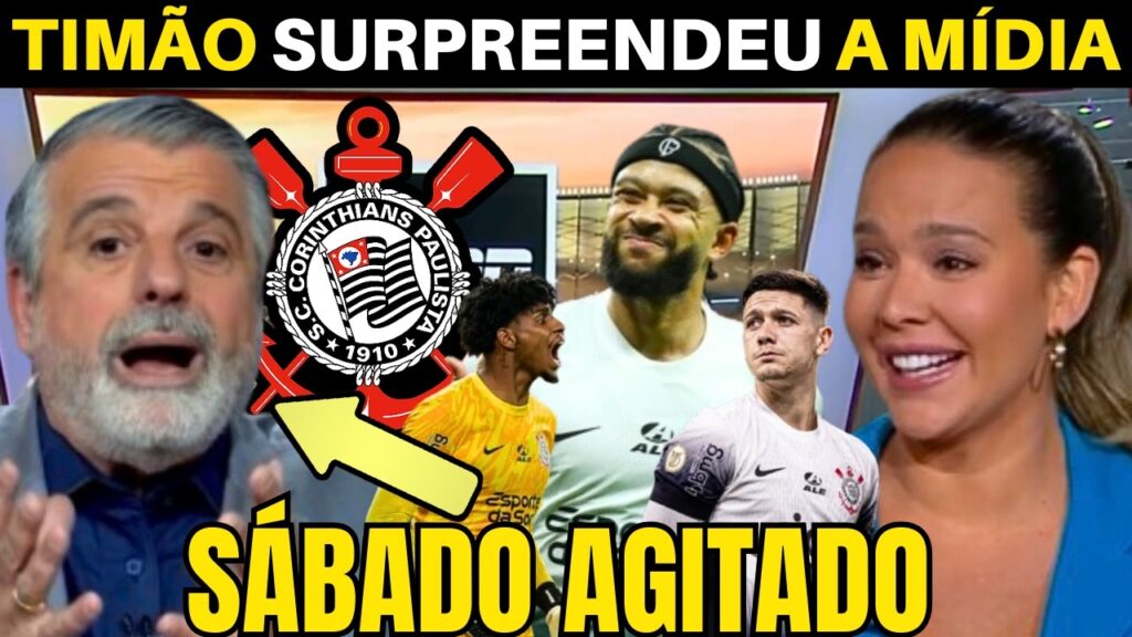 SÁBADO AGITADO! PASCOAL TROUXE AS INFORMAÇÕES DO CORINTHIANS.