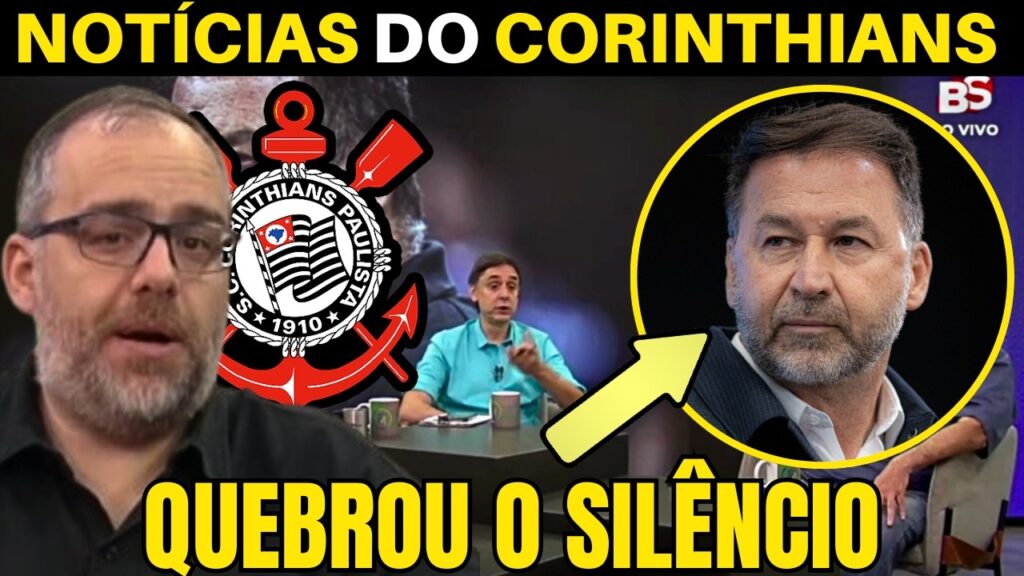 MÍDIA TROUXE AS INFORMAÇÕES DO CORINTHIANS DESTA SEXTA FEIRA.