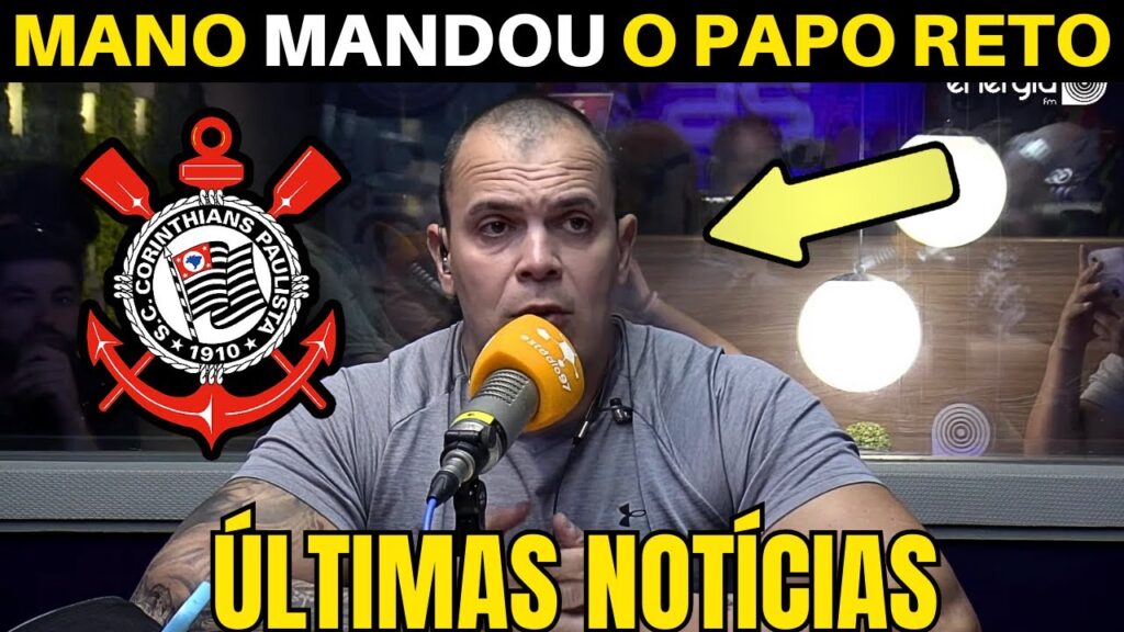 MANO FOI CIRÚRGICO E MANDOU A REAL NO COMENTÁRIO DO CORINTHIANS.