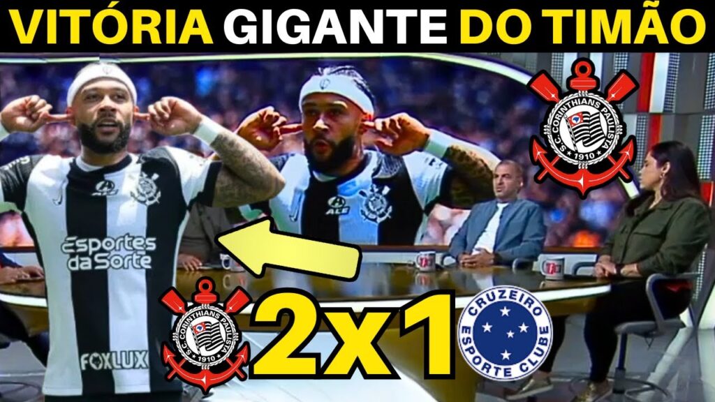 PÓS JOGO! CORINTHIANS VENCE A 5ª SEGUIDA E LUTA PELA LIBERTADORES.