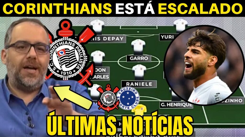 CORINTHIANS ESTÁ ESCALADO! VESSONI TROUXE AS INFORMAÇÕES DO TIMÃO.