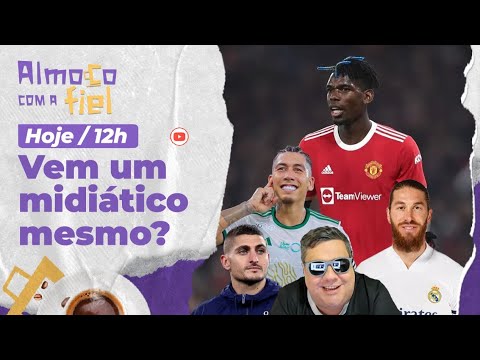 Almoço com a Fiel: Corinthians vai trazer Midiático mesmo? l Sorteio da Libertadores l O VAI e VEM!