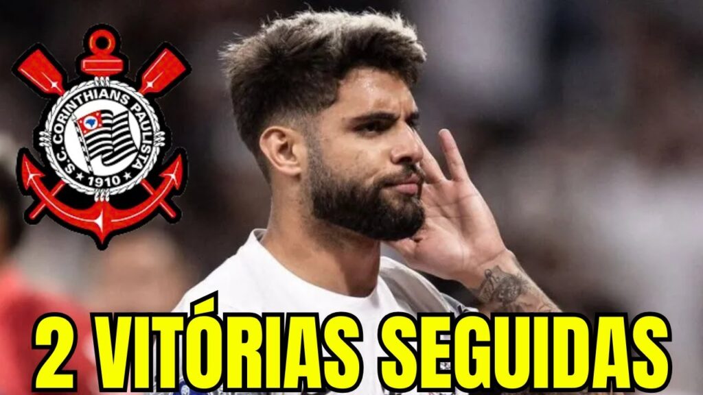CORINTHIANS VENCE DUAS PARTIDAS SEGUIDAS NO BRASILEIRÃO APÓS TRÊS MESES.