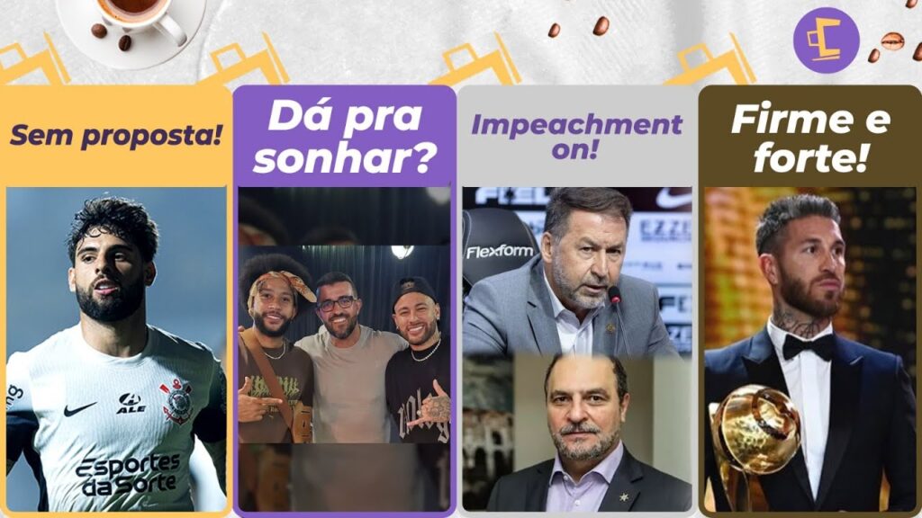Yuri Alberto sem proposta l Sergio Ramos conversa com Corinthians l Neymar dá pra sonhar? Recurso…