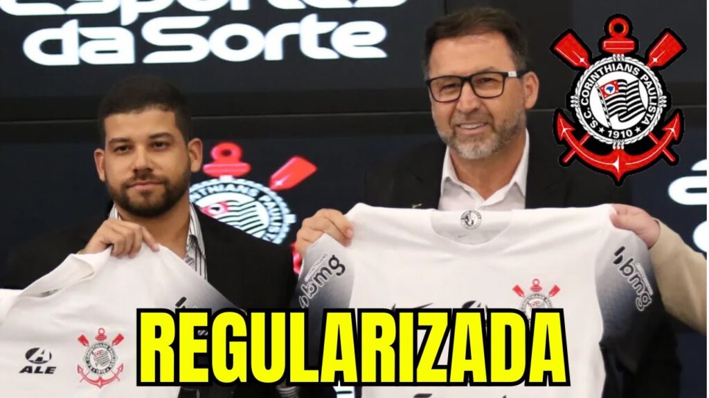 PATROCINADORA MASTER CONSEGUE REGULARIZAÇÃO E SEGUE NO CORINTHIANS.