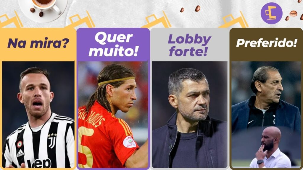 Volante Arthur está na mira do Corinthians? Chequei l Soldado quer MUITO Sergio Ramos l Conceição…