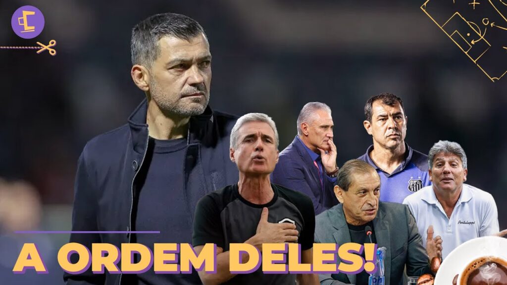 Sérgio Conceição está no planos, mas entenda a ordem das preferências do Corinthians
