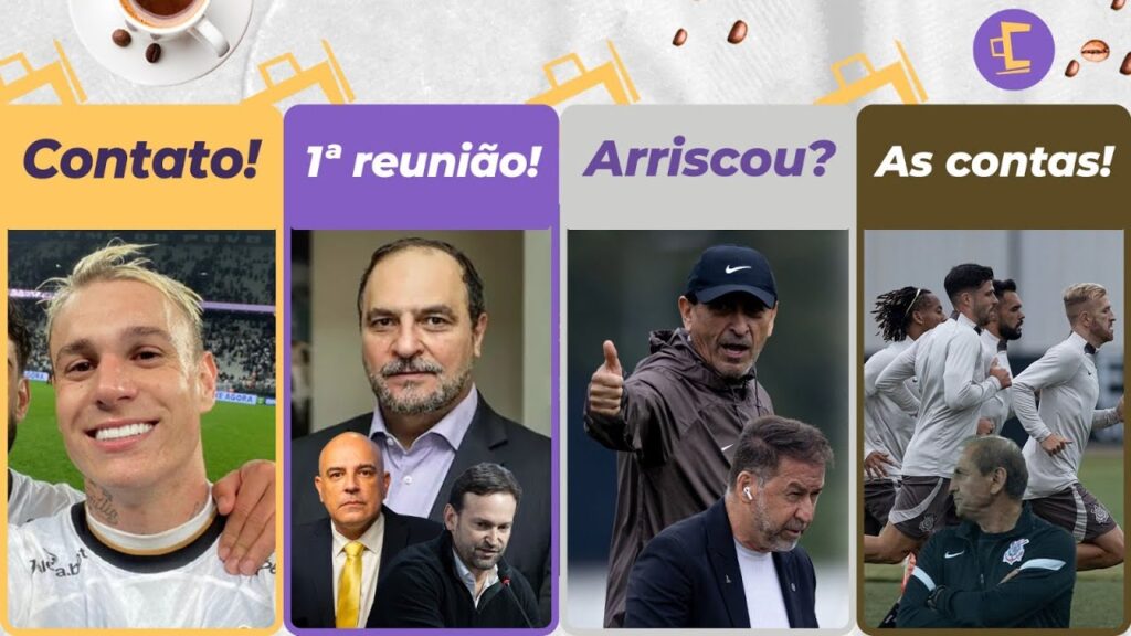Corinthians fez 1º contato por Roger Guedes l Comissão ganha integrante polêmico l Ramón “grandão”?