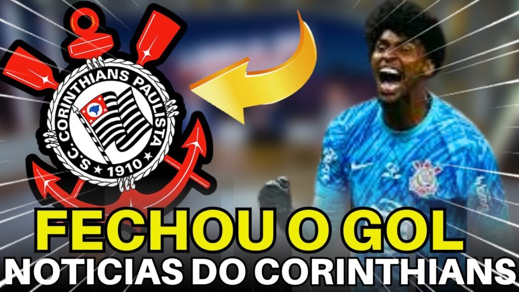 GOLEIRO HUGO SOUZA SE DESTACA NO GOL DO CORINTHIANS.