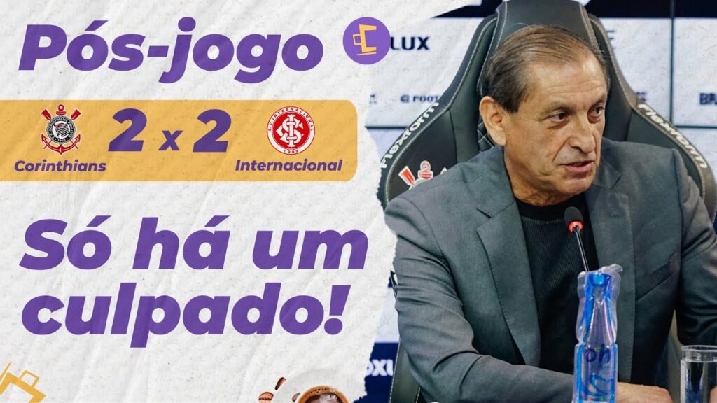 Pós-Jogo: Corinthians empata com Inter após ERRO FEIO de Ramón, que estraga festa de Yuri e Memphis