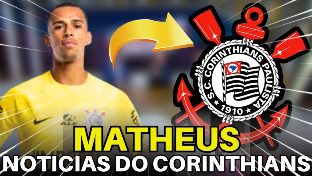 SOMENTE AQUI! GOLEIRO DA BASE SE DESLIGA DO CORINTHIANS