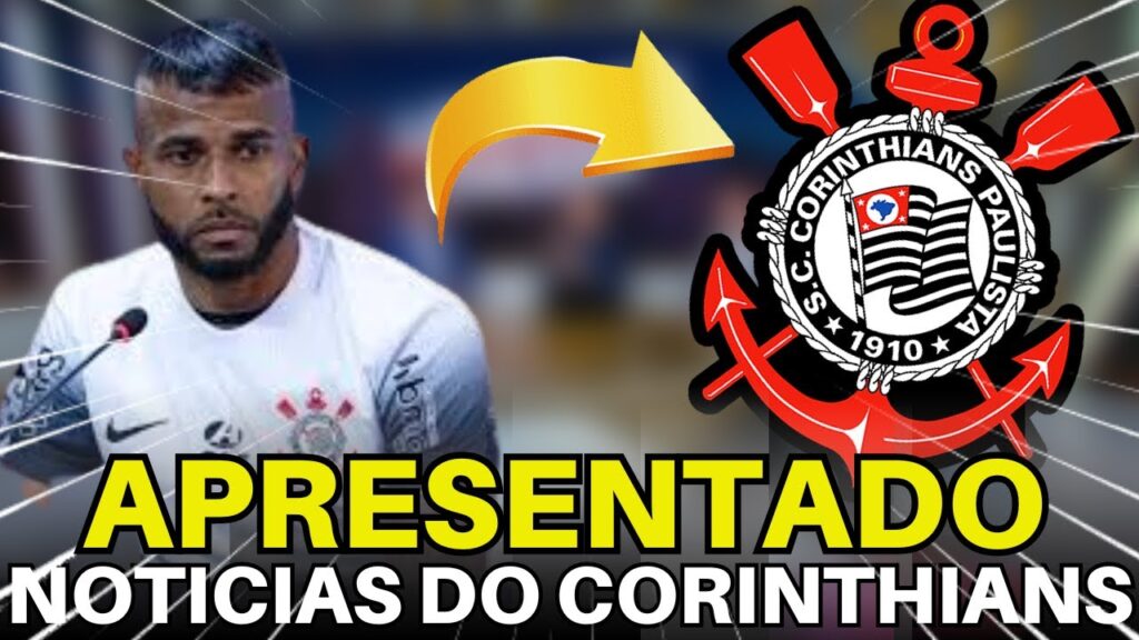 ALEX SANTANA FOI OFICIALMENTE APRESENTADO PELO CORINTHIANS.