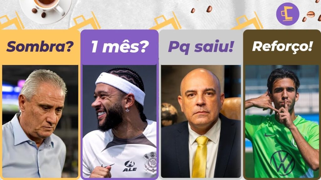 Exclusivo: Depay 100% só em 1 mês l Tite já vira sombra no Corinthians? l Novo reforço europeu…