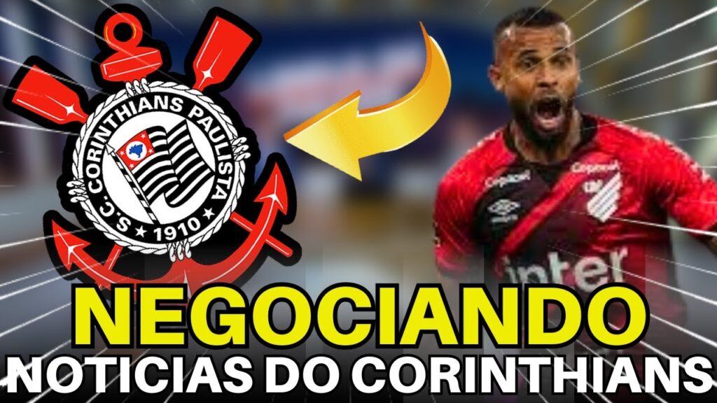 CORINTHIANS AVANÇA PARA CONTRATAR ALEX SANTANA DO ATLHETICO-PR.