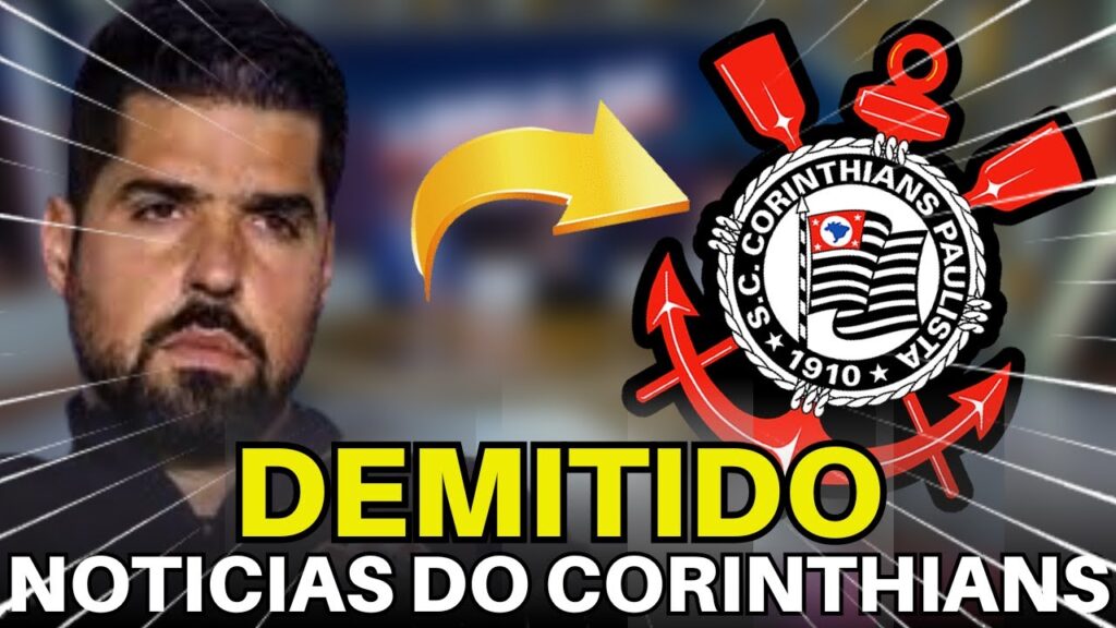 ANTÓNIO OLIVEIRA É DEMITIDO DO CORINTHIANS.