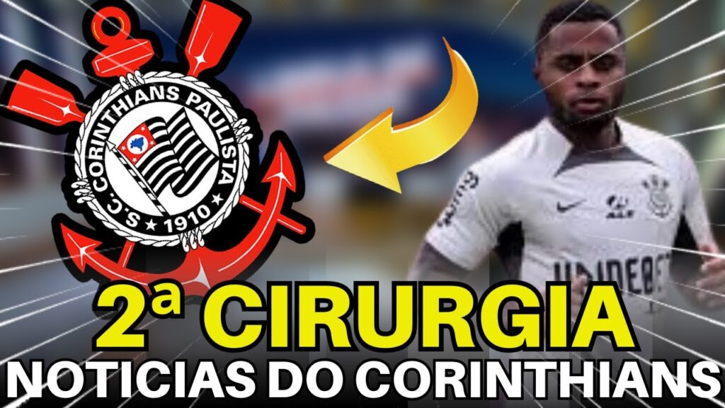 DIEGO PALACIOS PASSA POR SUA 2ª CIRURGIA DE JOELHO PELO CORINTHIANS.