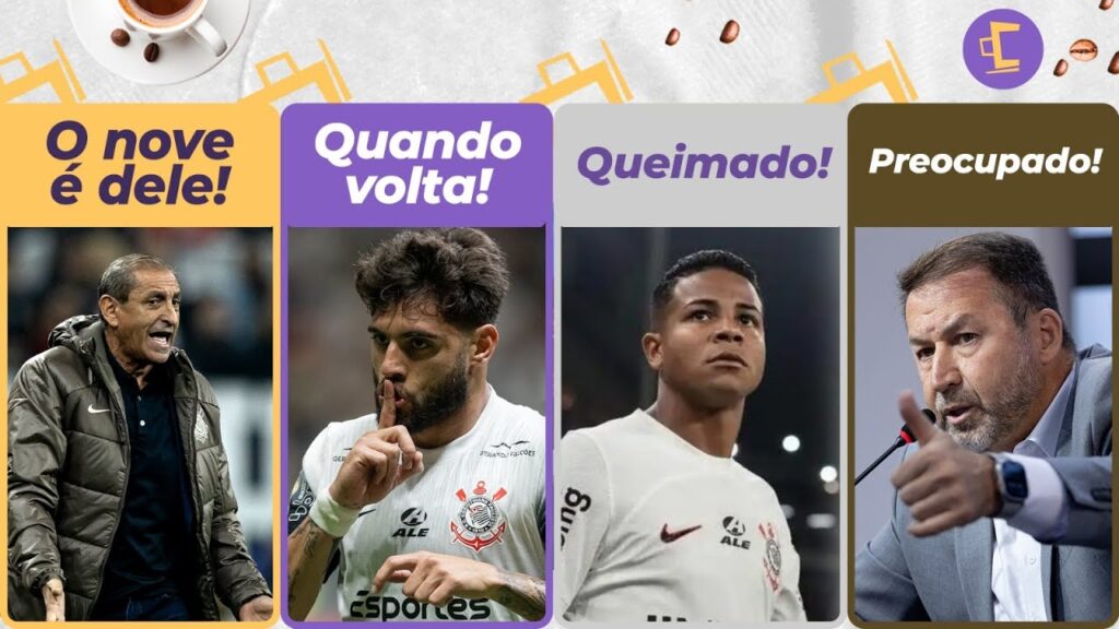 Ramón Díaz pede 9 EXCLUSIVO l Quando volta Yuri l Wesley queimado no Corinthians l Augusto com medo!