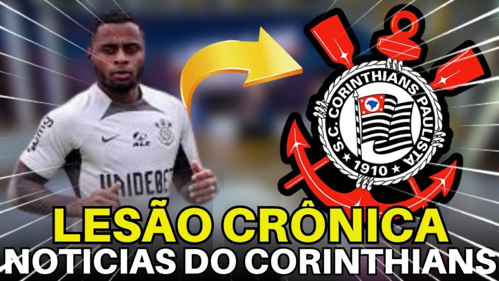 CORINTHIANS DIVULGA SITUAÇÃO CLÍNICA DE DIEGO PALACIOS.