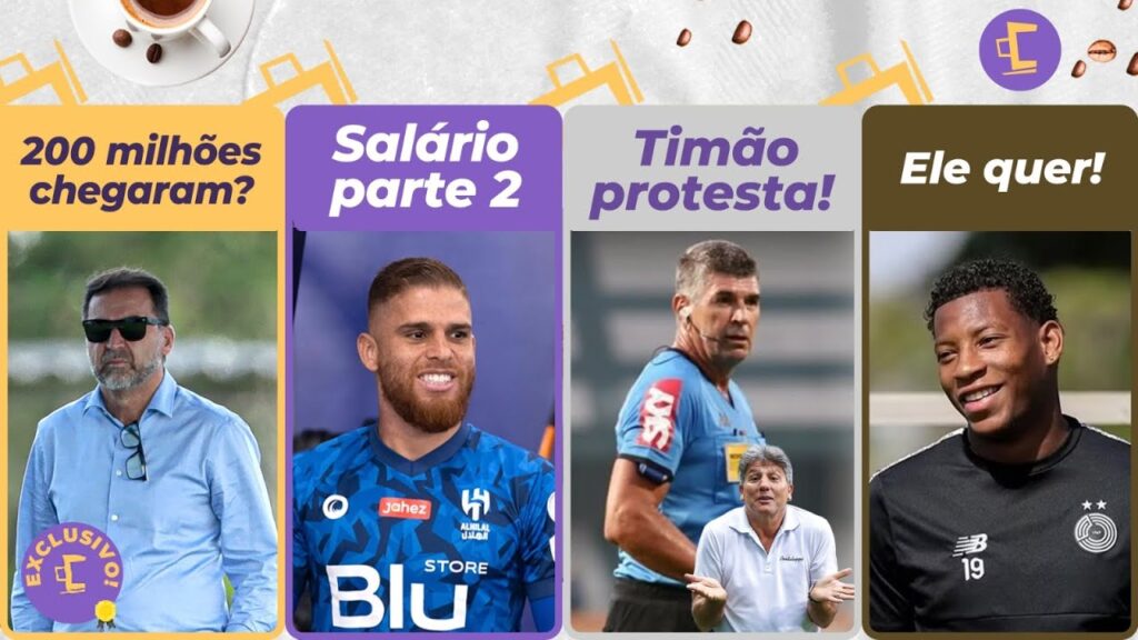 Exclusivo: 200 mi entraram no Corinthians? l Salário de Cuéllar detalhado l Plata a fim l Protesto!