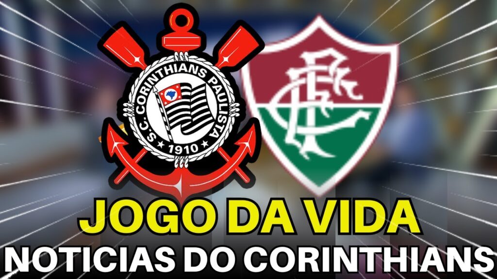 CORINTHIANS ENCARA O FLUMINENSE PELO CAMPEONATO BRASILEIRO.