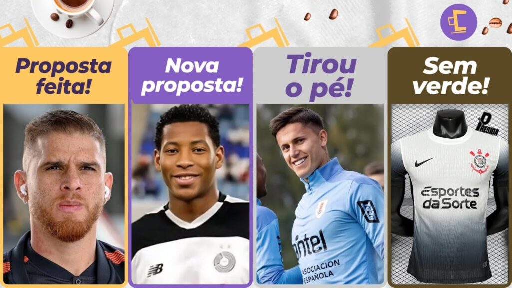 Corinthians faz proposta por Cuéllar l Nova proposta por Plata l Uruguaios não vêm? Máster sem verde