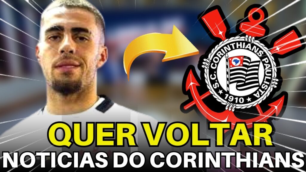 AGENTES DE EX VOLANTE DO CORINTHIANS OFERECEM O JOGADOR AO TIMÃO.