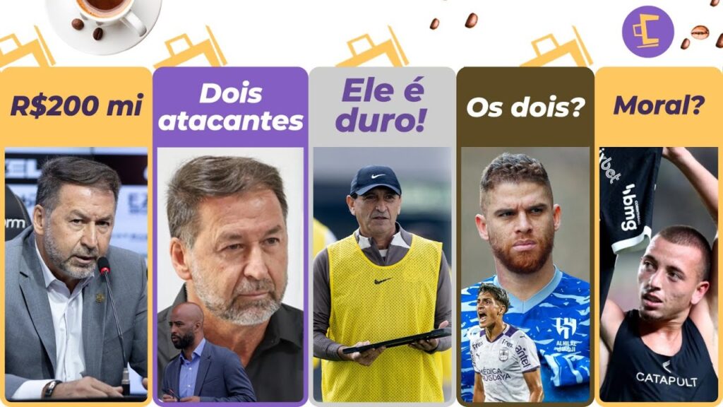 Corinthians receberá R$ 200 mi l Timão negocia com 2 atacantes l Cuéllar ou Facundo? l Ramon bravo