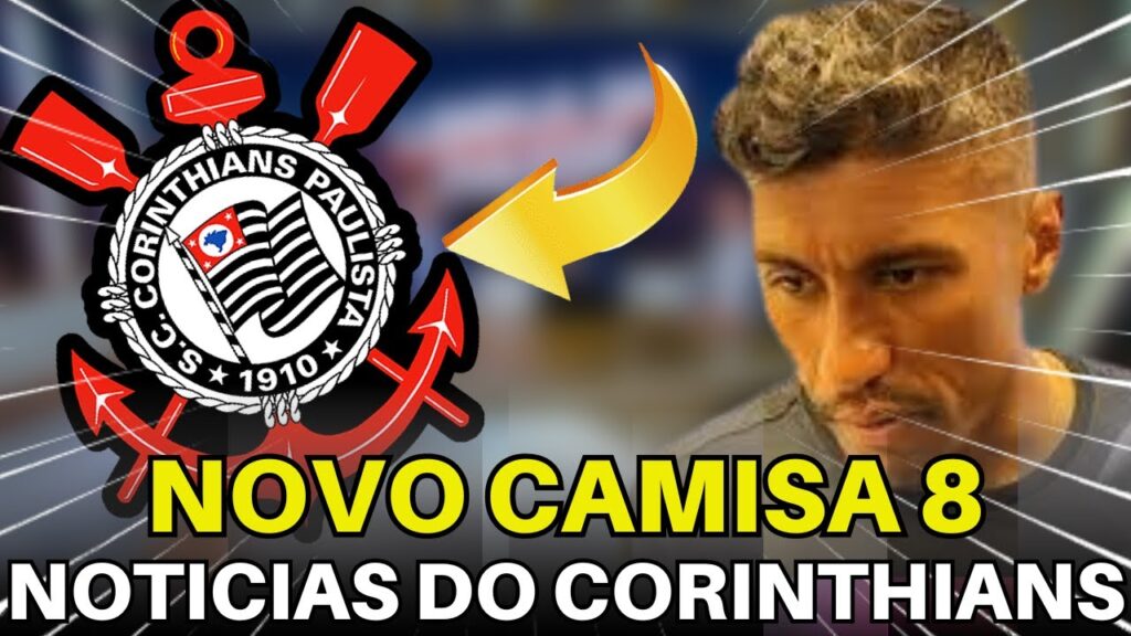 PAULINHO VAI VOLTAR A USAR A SUA LENDÁRIA CAMISA NÚMERO 8 NO BRASILEIRÃO.