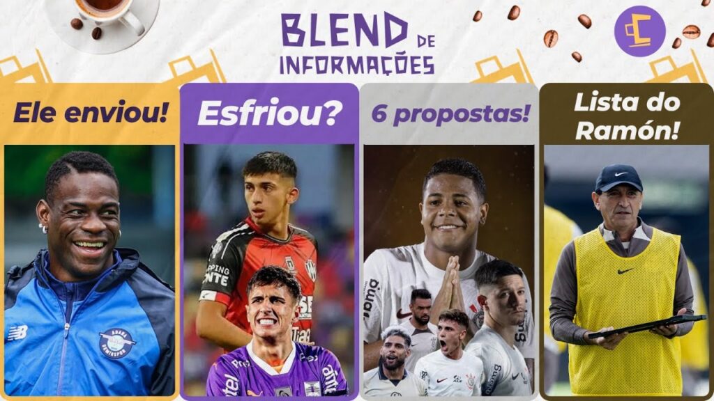 Balotelli enviou proposta ao Corinthians l Sanabria e Facundo esfriam? l SEIS propostas no elenco…